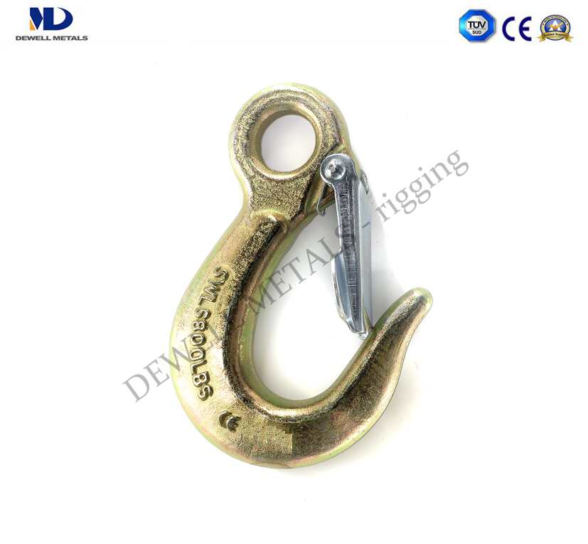 Art.8-4 G80 EYE SLING HOOK WITH LATCH